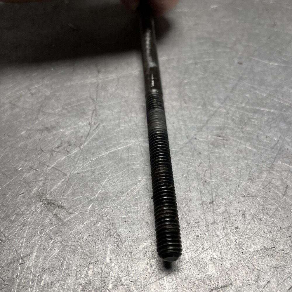 OEM GOOD USED JOHN DEERE E35 EDGER THREADED ENGAGEMENT ROD
