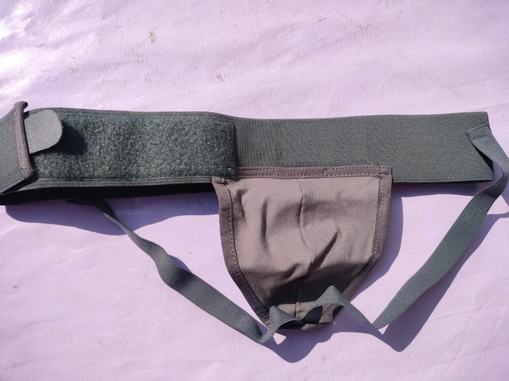 Scrotal Support, Size LARGE,1 Unit in Greycolor