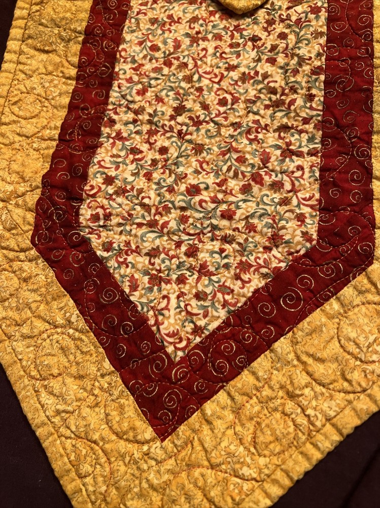 Reversible Table Runner - Fall and Christmas - 40"