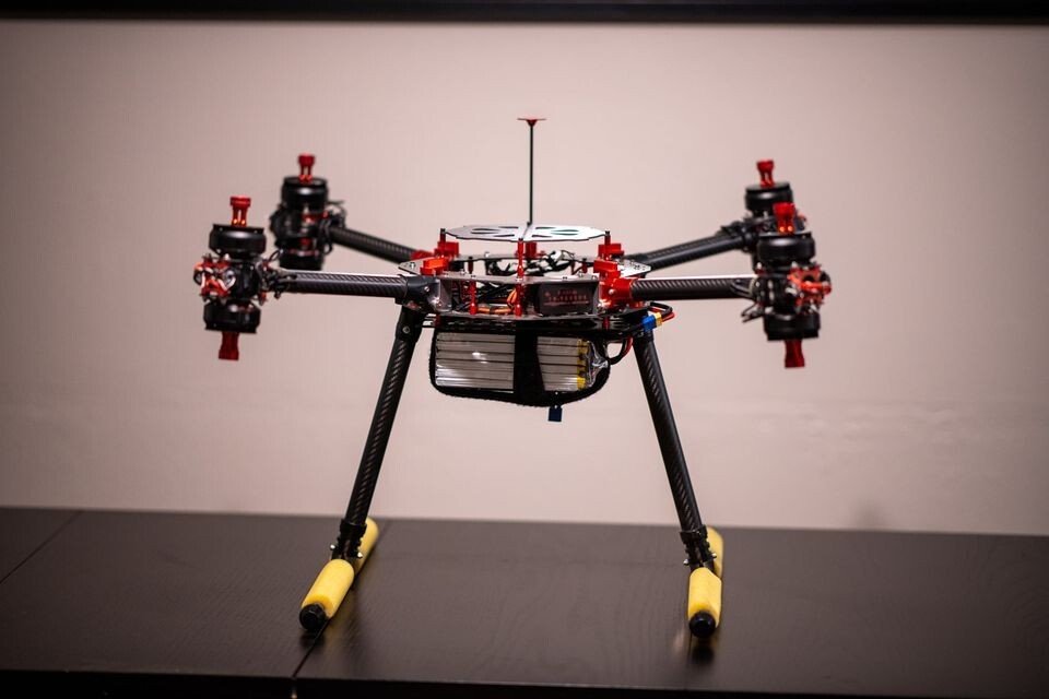 Octo-quad drone heavy lift