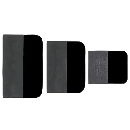 PPF Squeegee Soft Silicone Rubber Scraper Anti-Scratch TPU Coating Black
