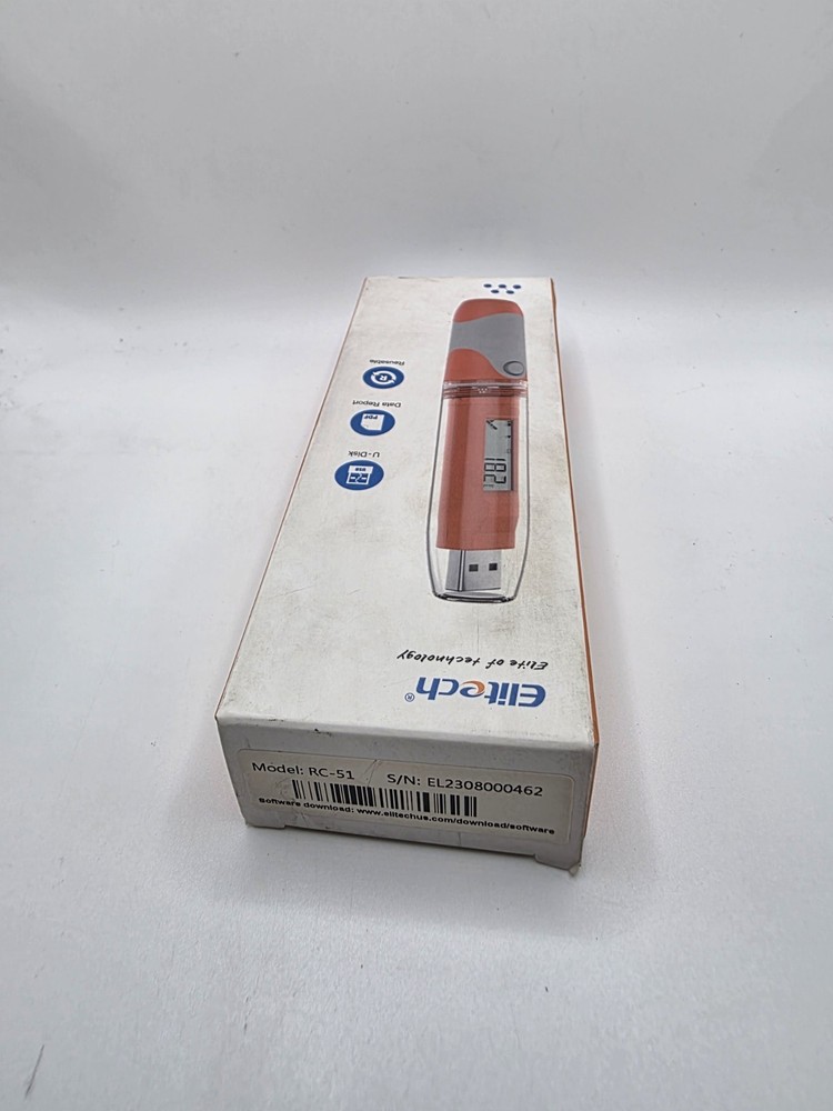 Elitech RC-51 Temperature Data Logger Recorder USB NEW 🔥