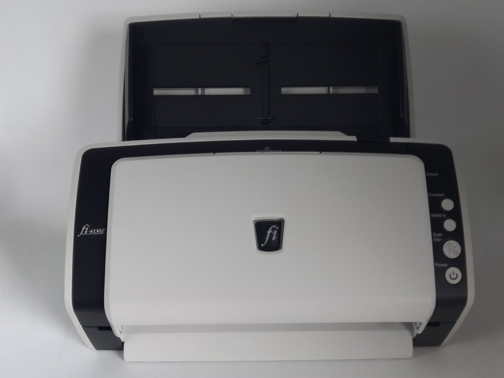 Fujitsu Fi-6130z Document Scanner-(With Power Cord/USB Cable/USB Drivers)-TESTED