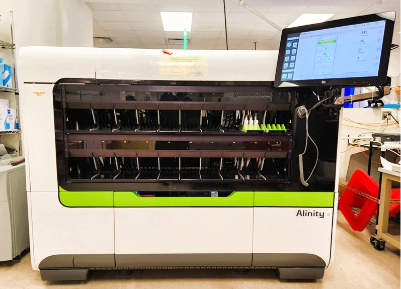Abbott Alinity-S Blood and Plasma Screening System MFR 2019
