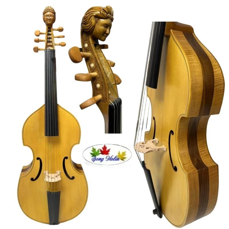 Special Offer! Song Maestro 6 string 27" viola da gamba ,carving scroll