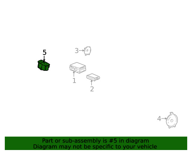 Genuine GM Control Module 9361921