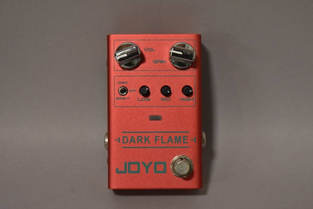JOYO Dark Flame Distortion Effects Pedal Red