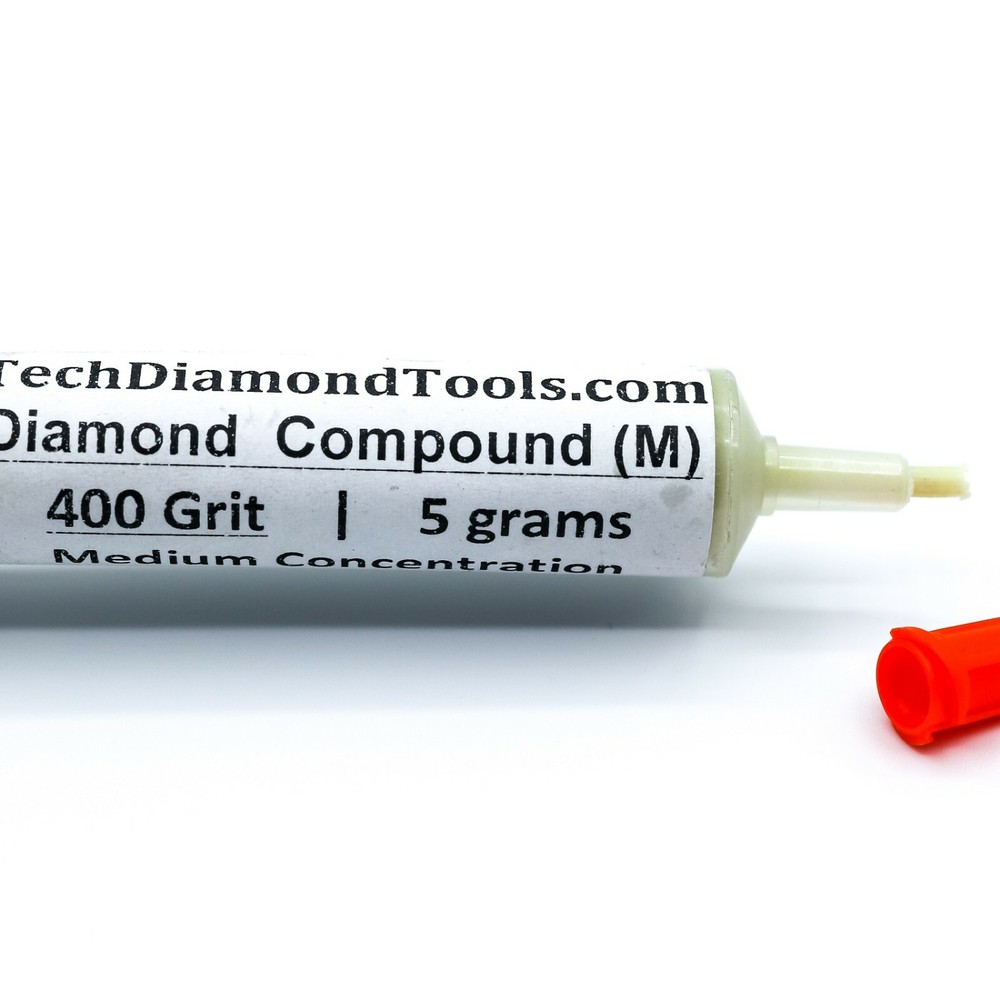 Diamond Paste Compound Polishing Lapidary 400 (M) Grit 5 Gram (USA MADE)