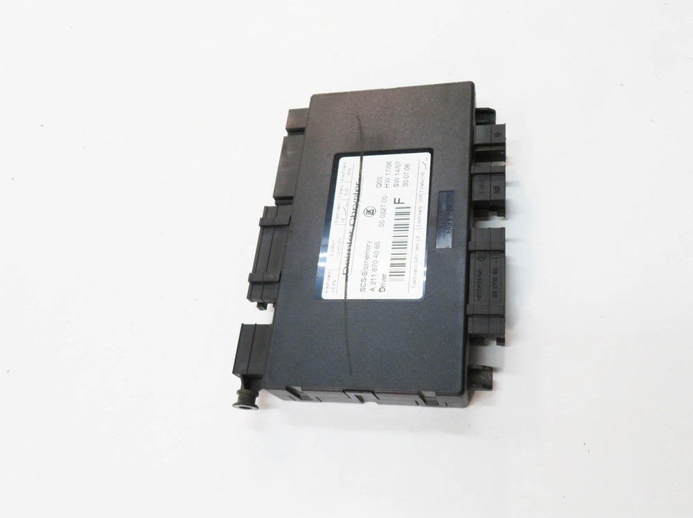 2009 MERCEDES GL550 (X164) LEFT FRONT DRIVER SEAT CONTROL MODULE