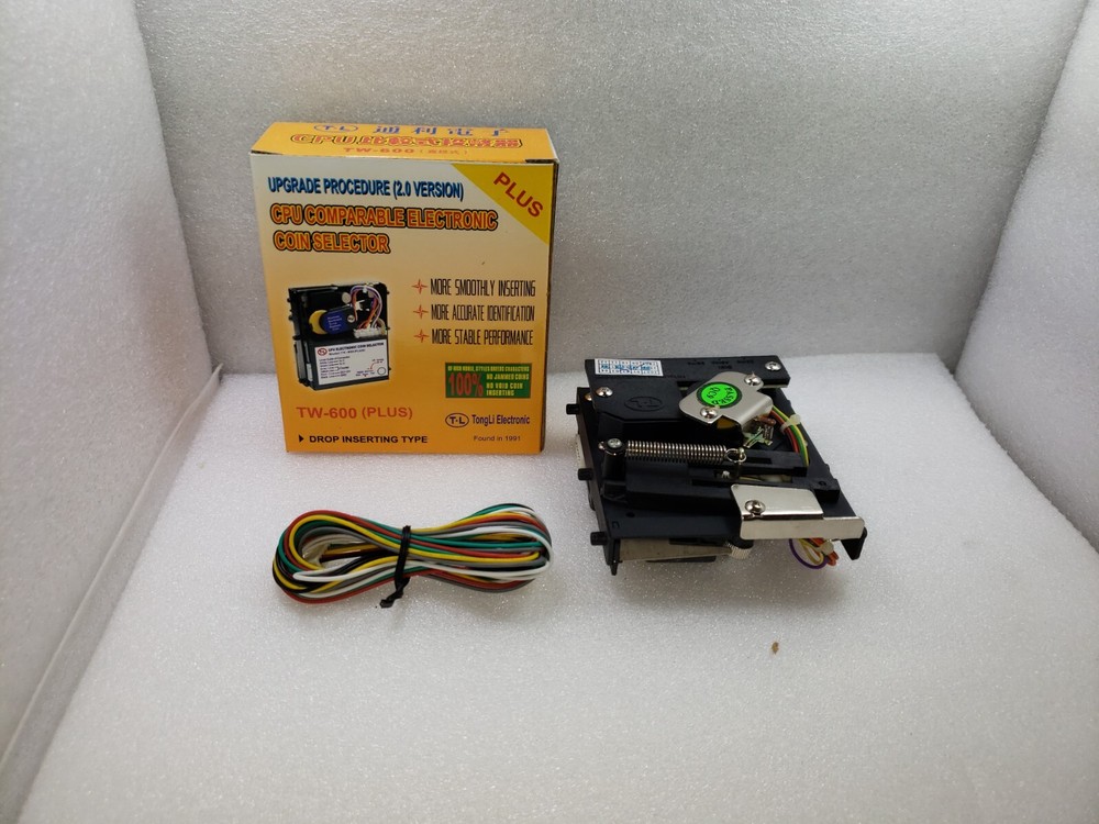 Coin Selector TW-600 (CPU comparable) for Arcade Machine Video Game Arcade Parts