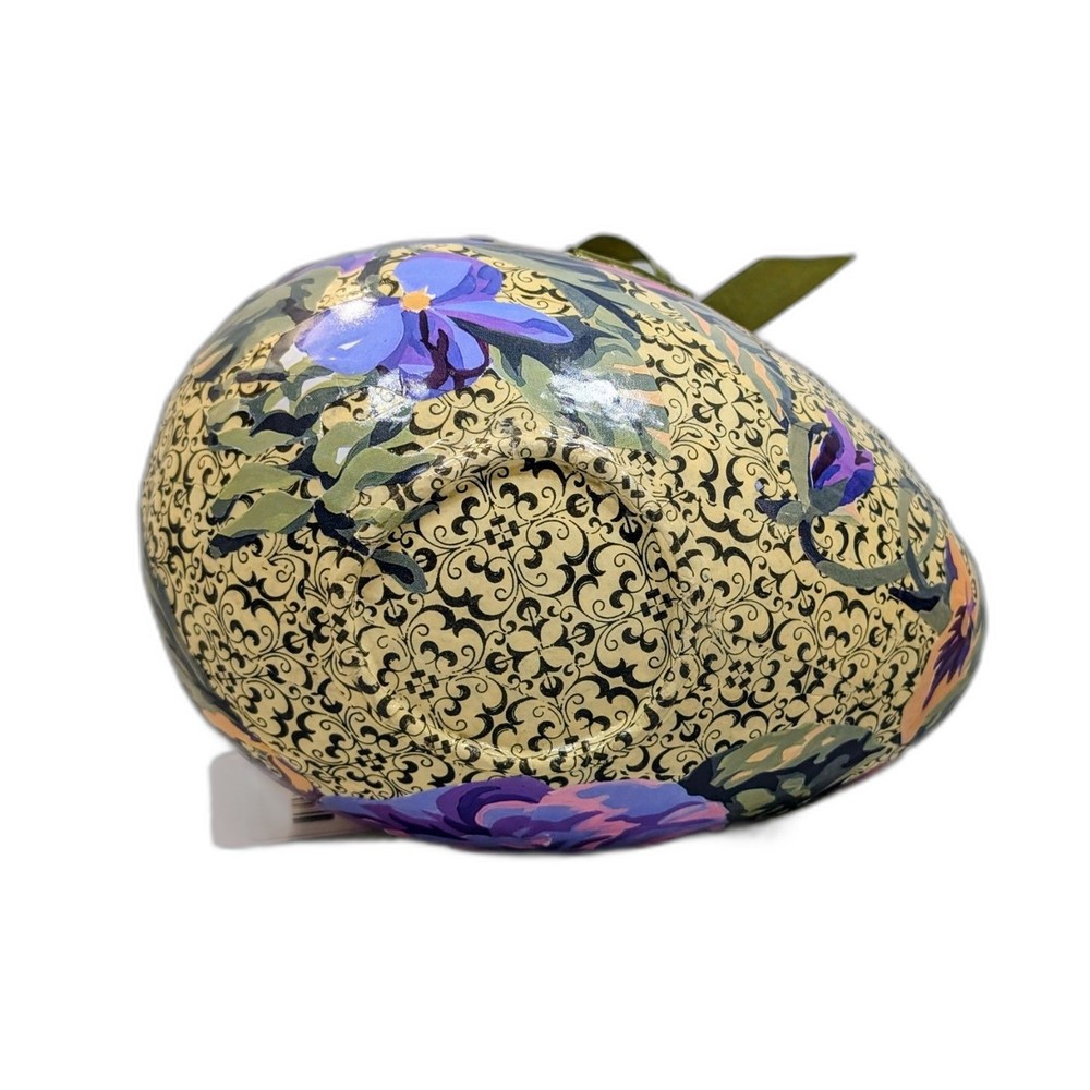 Handmade 6" Papier-Mâché Easter Egg Candy Container