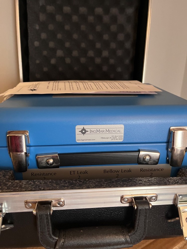 Pre-Owned IngMar Model SB 2000 Dual Compartment Lung Test Demo Simulator