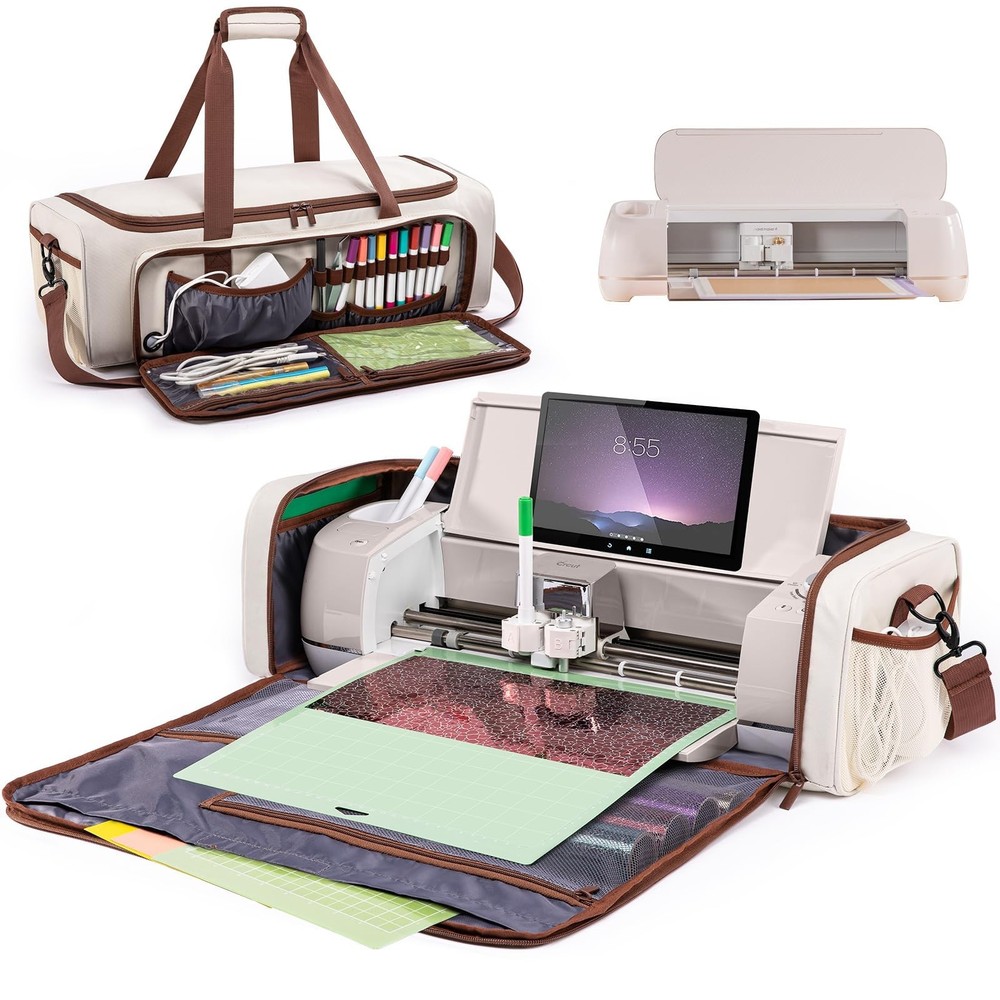 IMAGINING Carrying Case Bag for Cricut Maker 4, Maker 3, Explore 4, Explore 3...