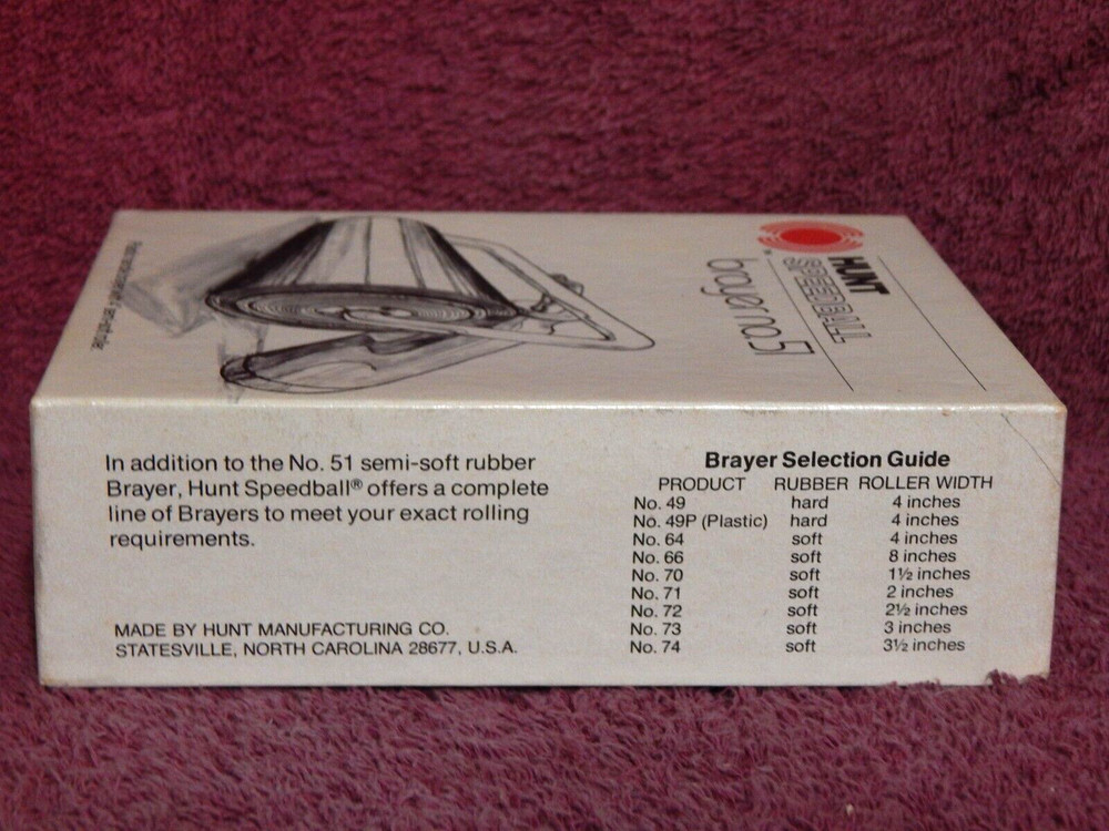 Hunt Speedball Brayer No 51 4124