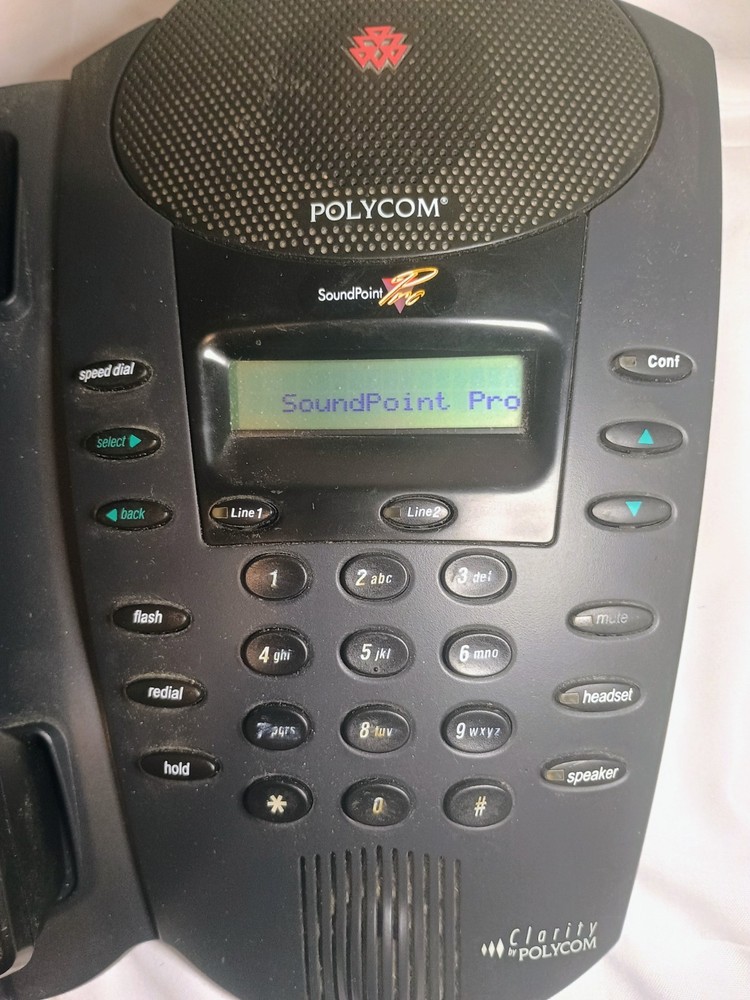 Office Speaker Phone Polycom Sound Point Pro SE-220