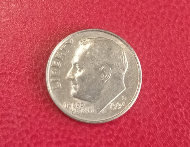 1994 P Roosevelt Dime freepost