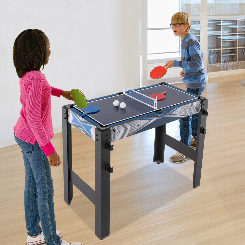 5-In-1 Rectangular Multi Game Table Combo Game Table Game Desk Floor Standing
