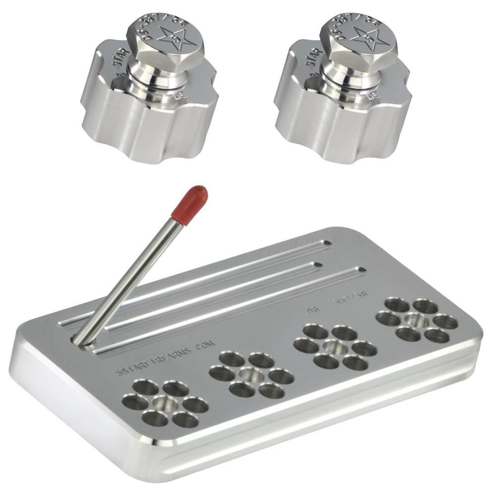 L6-357/38 Range Stand, 6-shot .357/.38 L-Frame, Solid Billet Aluminum SHIPS FREE