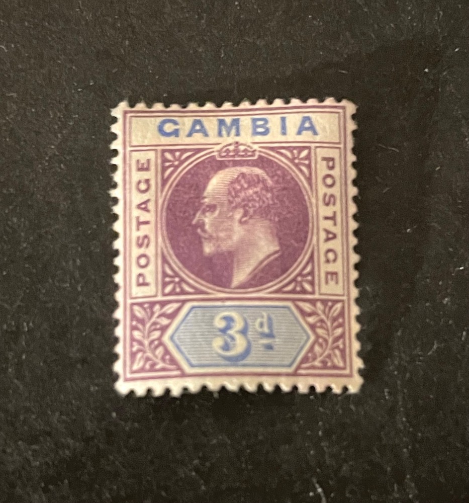 Stamps Gambia Scott #46 hinged