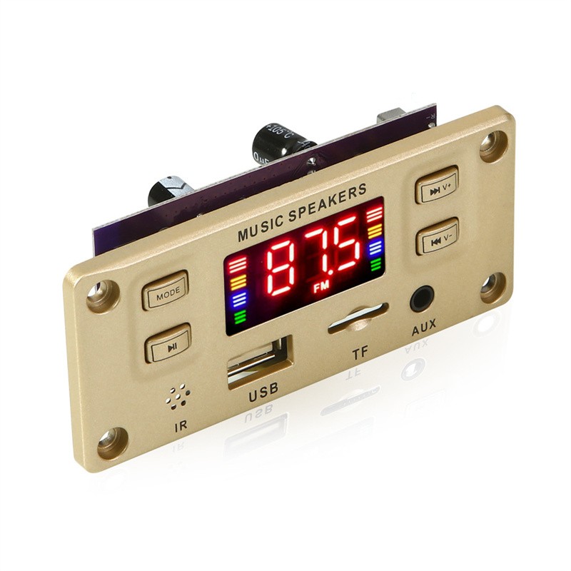 Car Bluetooth 5.0 Speaker Module MP3 Decoder Board Music Car Desktop