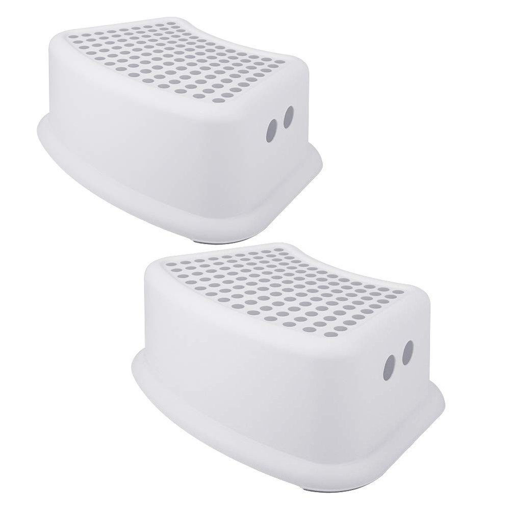 Children's Step Stool (2-Piece Set), Toddler Potty Training Stool, Suitable