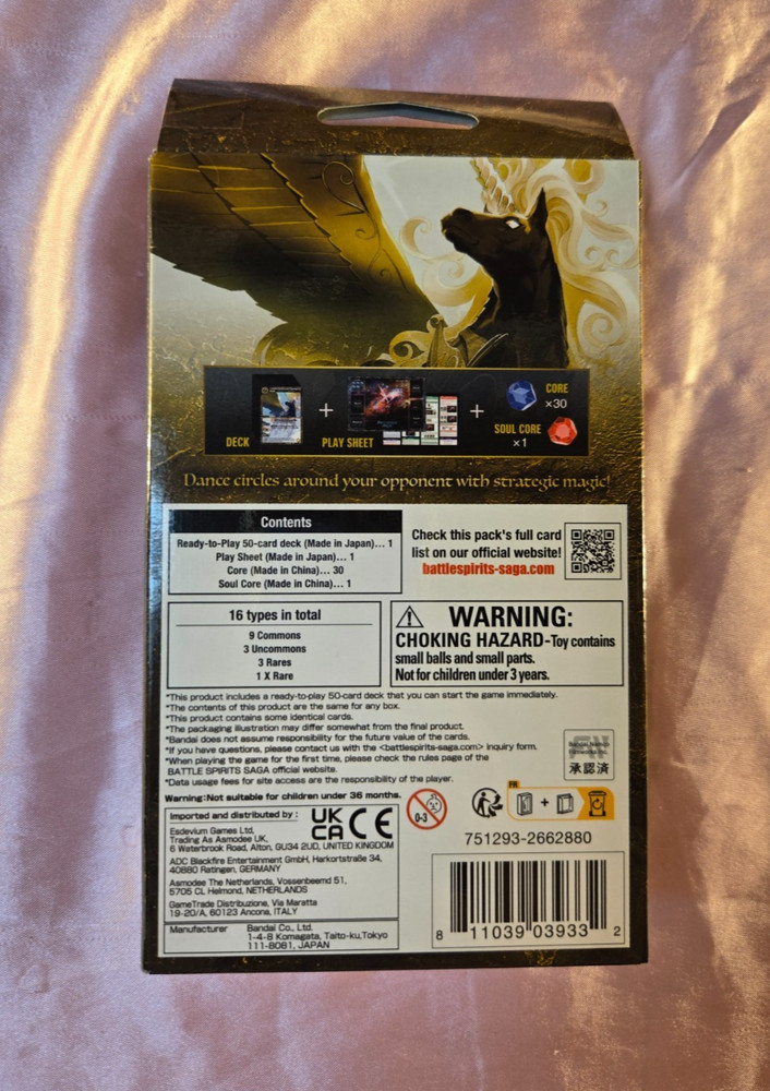 Battle Spirits Saga Forbidden Magic Starter Deck *New/Sealed*