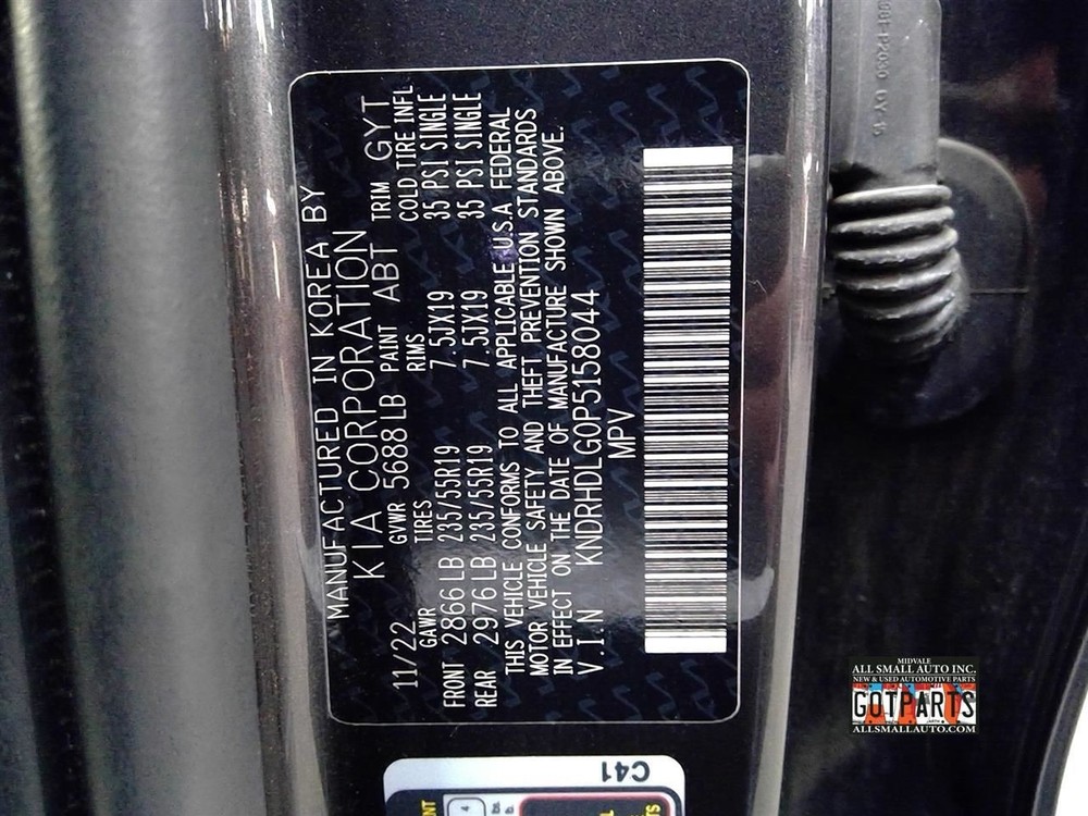 Camera/Projector Camera Front Windshield Mounted Fits 21-24 SORENTO 210011