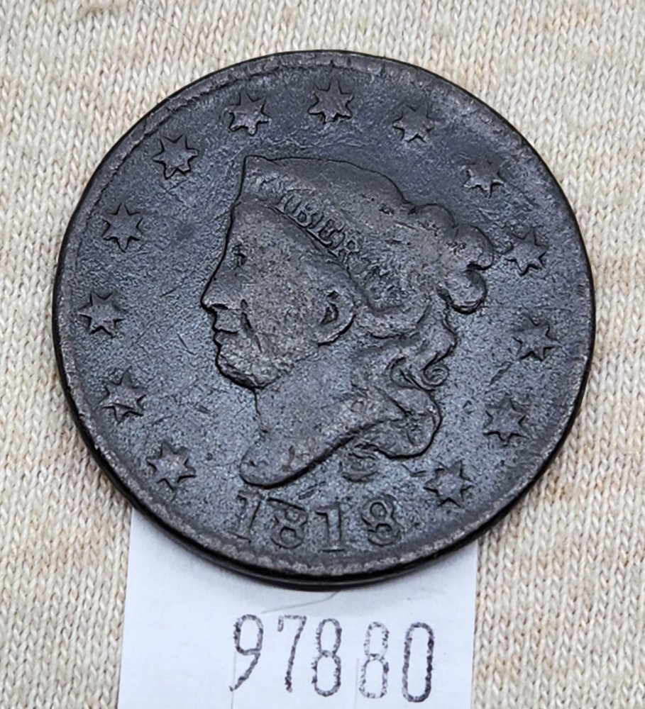 WPCoins ~ 1818 Large Cent