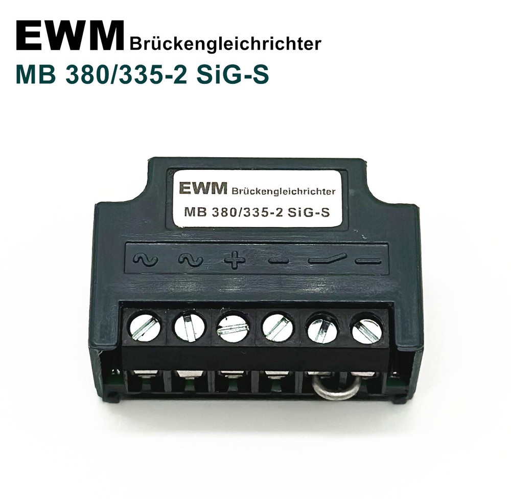 EWM Brückengleichrichter MB 380/335-2 SiG-S full-wave brake rectifier module