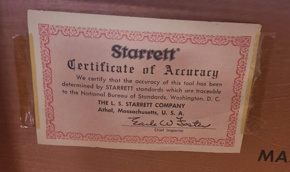 Starett Master Vernier Height Gage 254