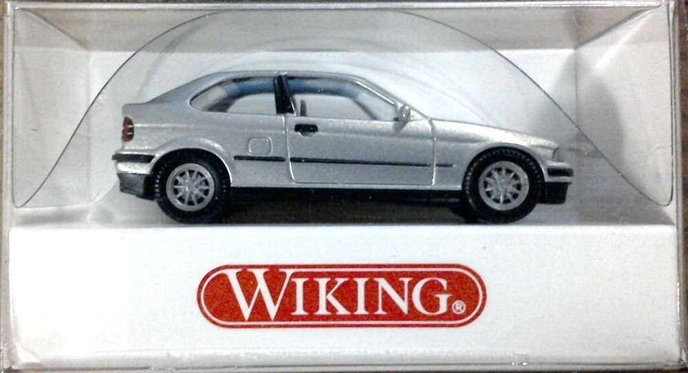 Wiking 19804 BMW 3 Compact - Silver 1/87 (plastic) MIB