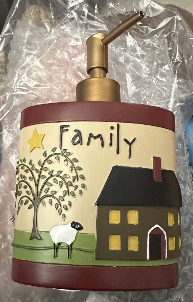 Primitive Family Soap Dispenser