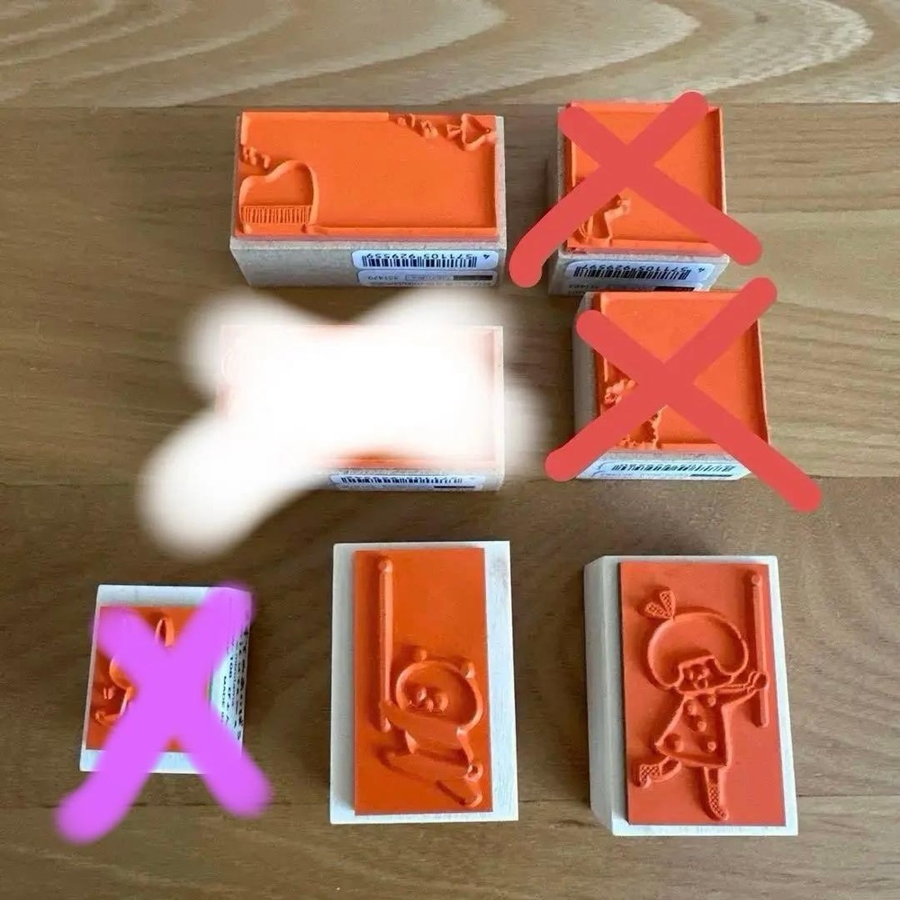 Mizutama stamp set of 3 #856429