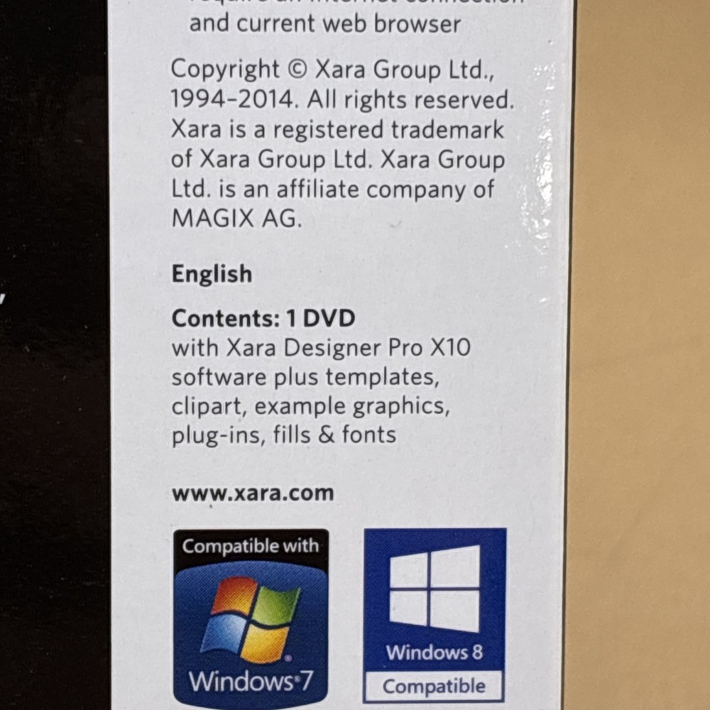 MAGIX XARA Designer Pro X10,,,,2014