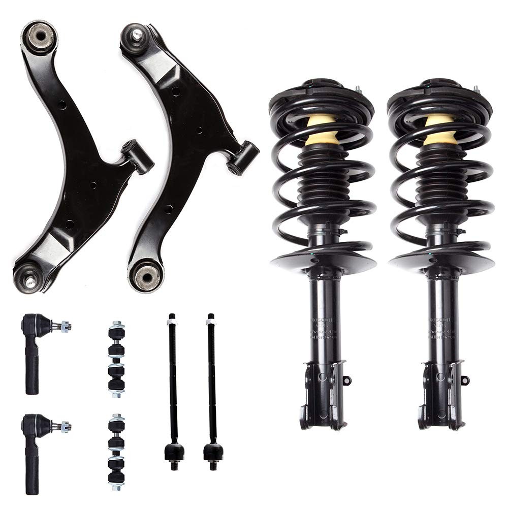 Front Strut Assembly Tie Rod Control Arm Ball Joint for PT Cruiser 2001-2010