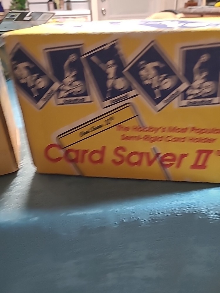 VINTAGE Two Card Saver II BOXES