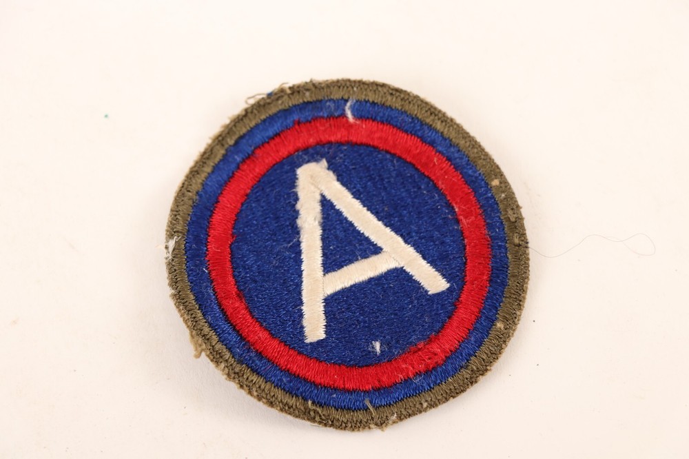 3rd Army Green Back Variant Patch- Album Removed