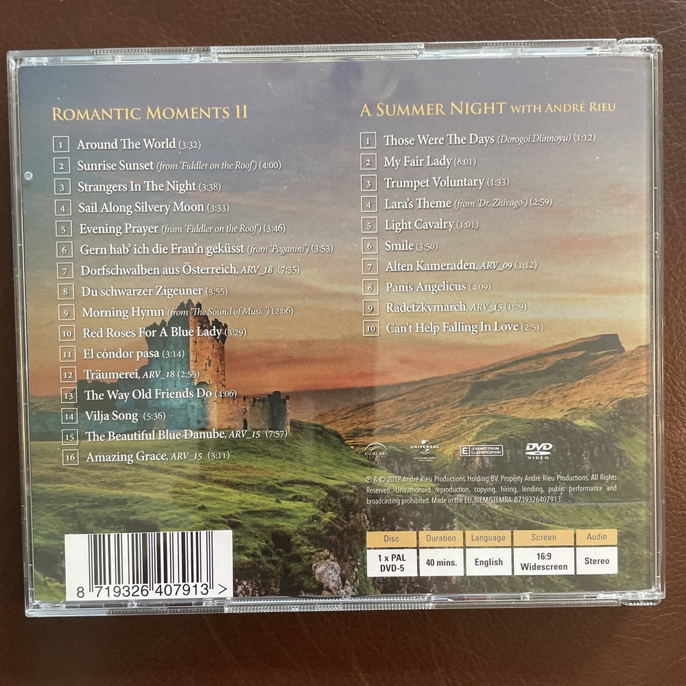 André Rieu – Romantic Moments II CD