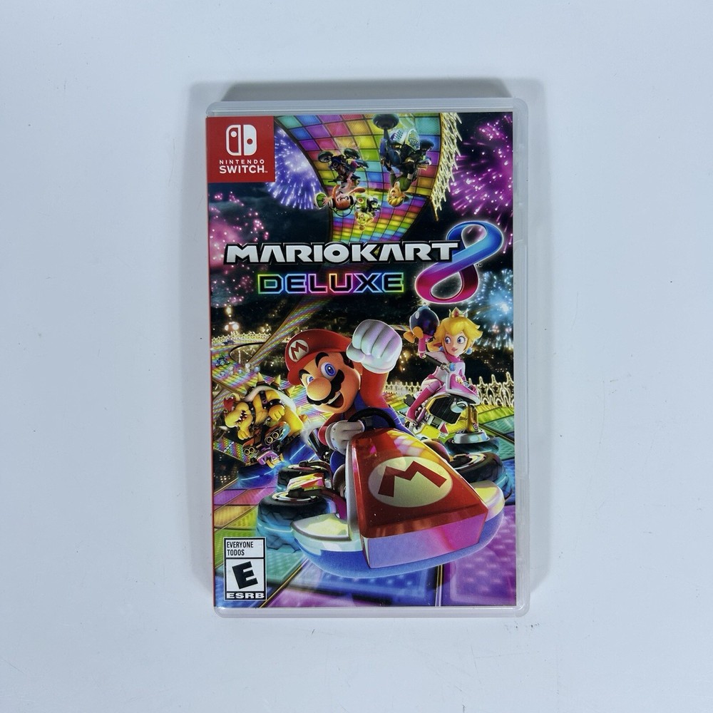 Nintendo Switch Mario Kart 8 Deluxe CASE ONLY NO GAME