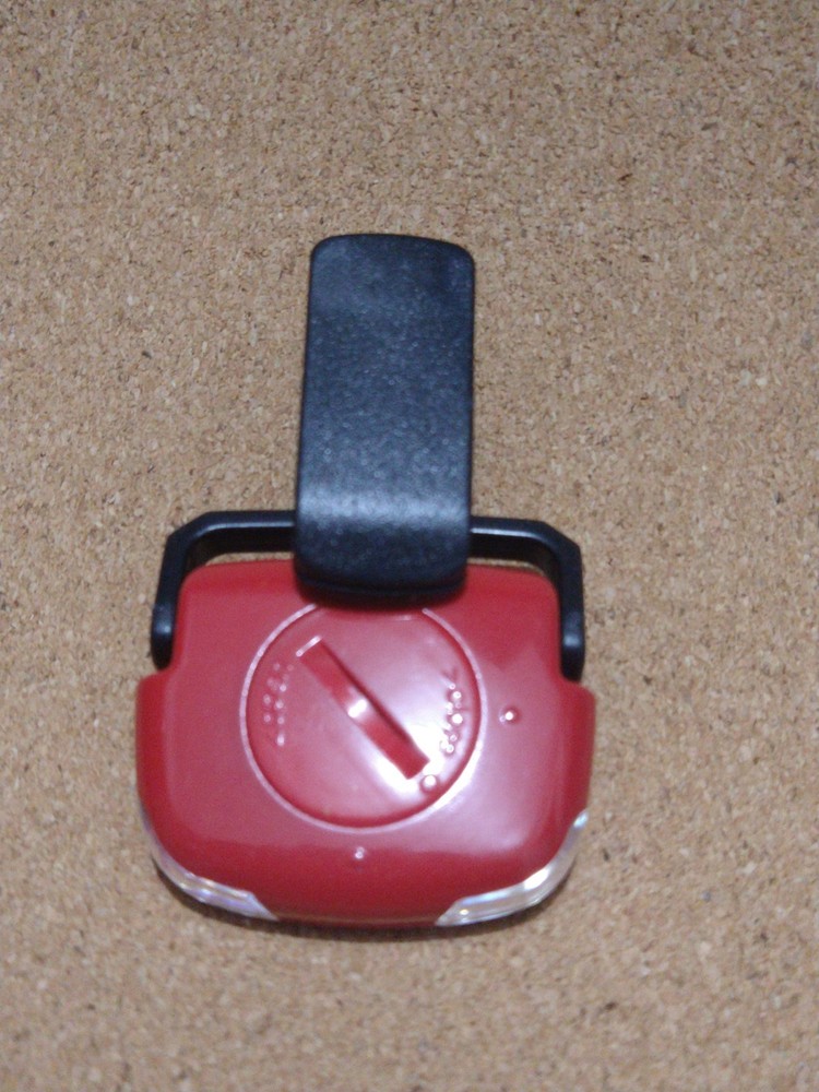 Red Adjustable Magnifying Light With Clip