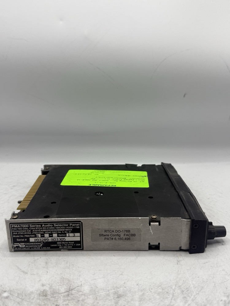 PS Engineering PMA 7000B Audio Panel READ