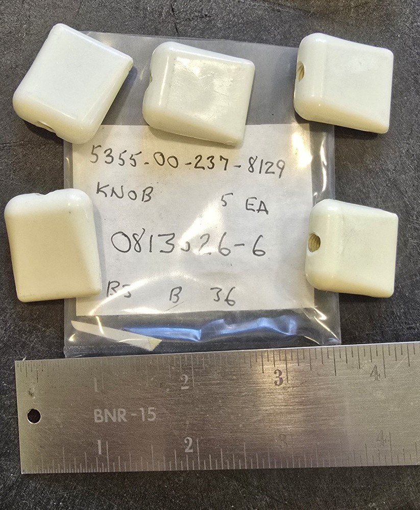(5) CESSNA AIRCRAFT KNOB 0813526-6 5355-00-237-8129