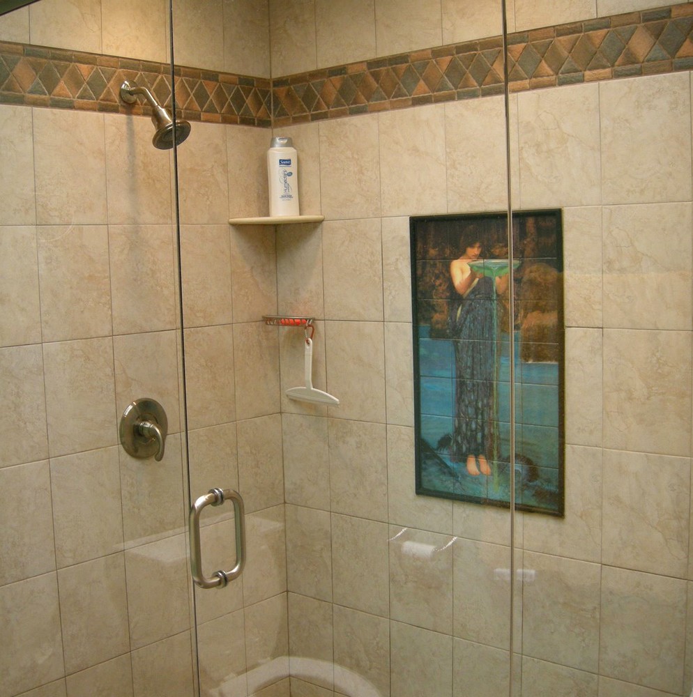 Art Mural Ceramic Waterhouse Bath Backsplash Tile #82