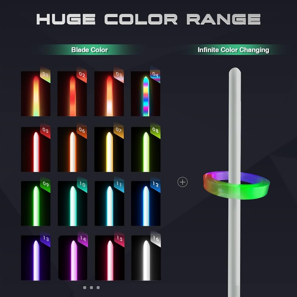 Xenopixel V3 Dueling Lightsaber - Motion Control & Customizable Effects
