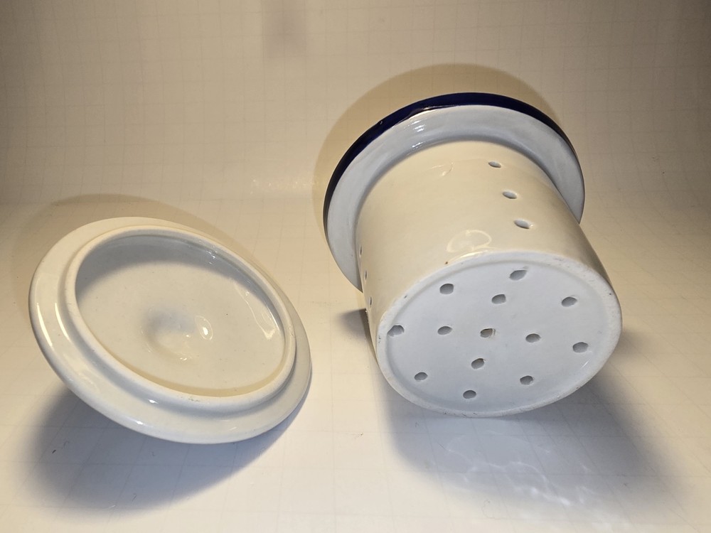 Tea Infuser Blue And White