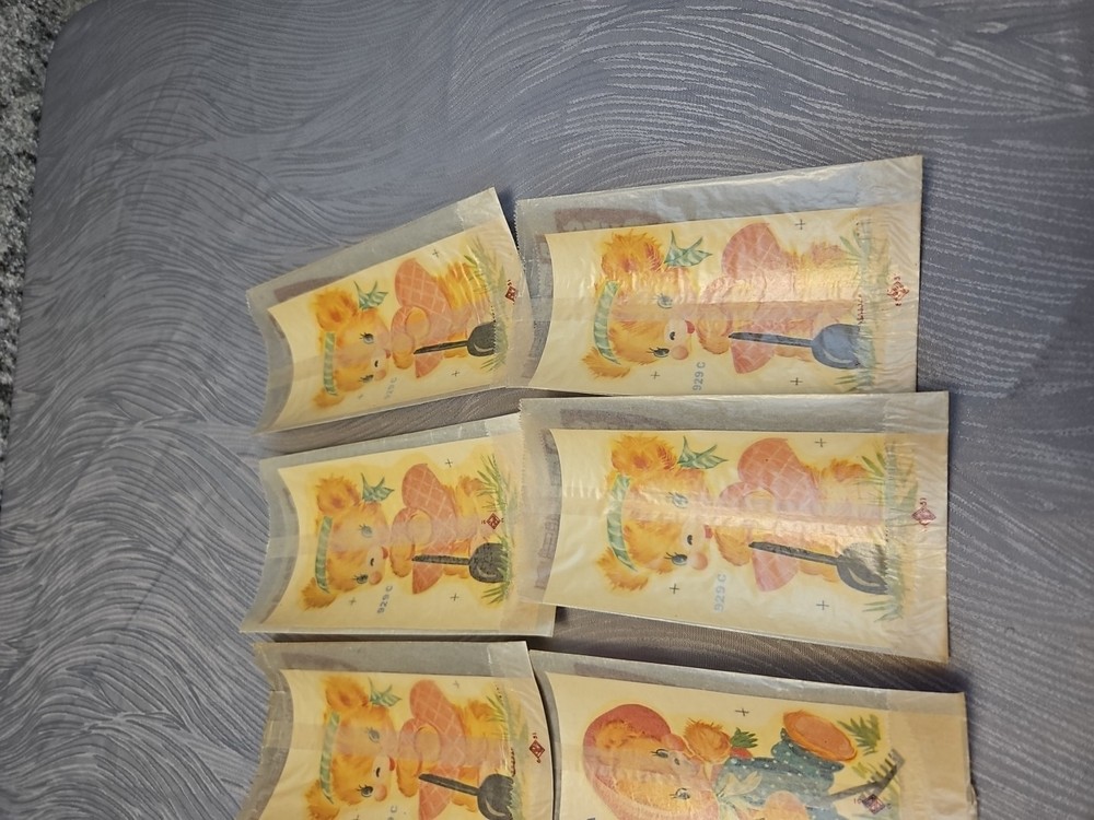 9 vtg duro Decorative Transfers #13