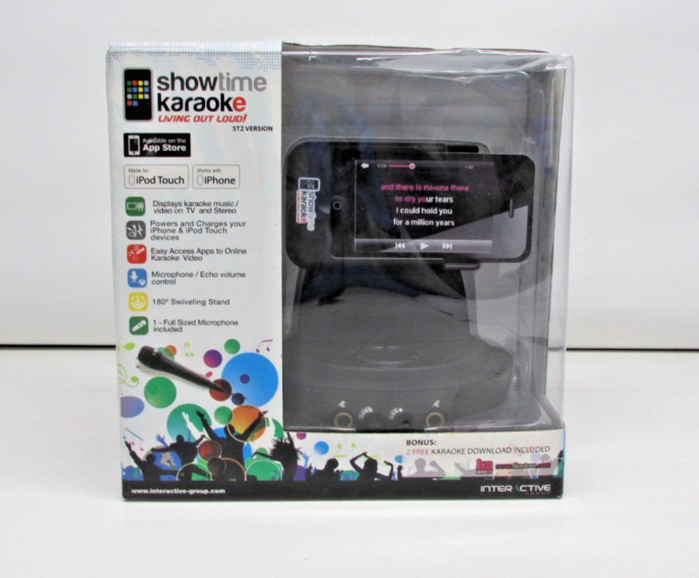 Interactive Group Showtime Karaoke Living Out Loud ST2 Version Iphone Ipod