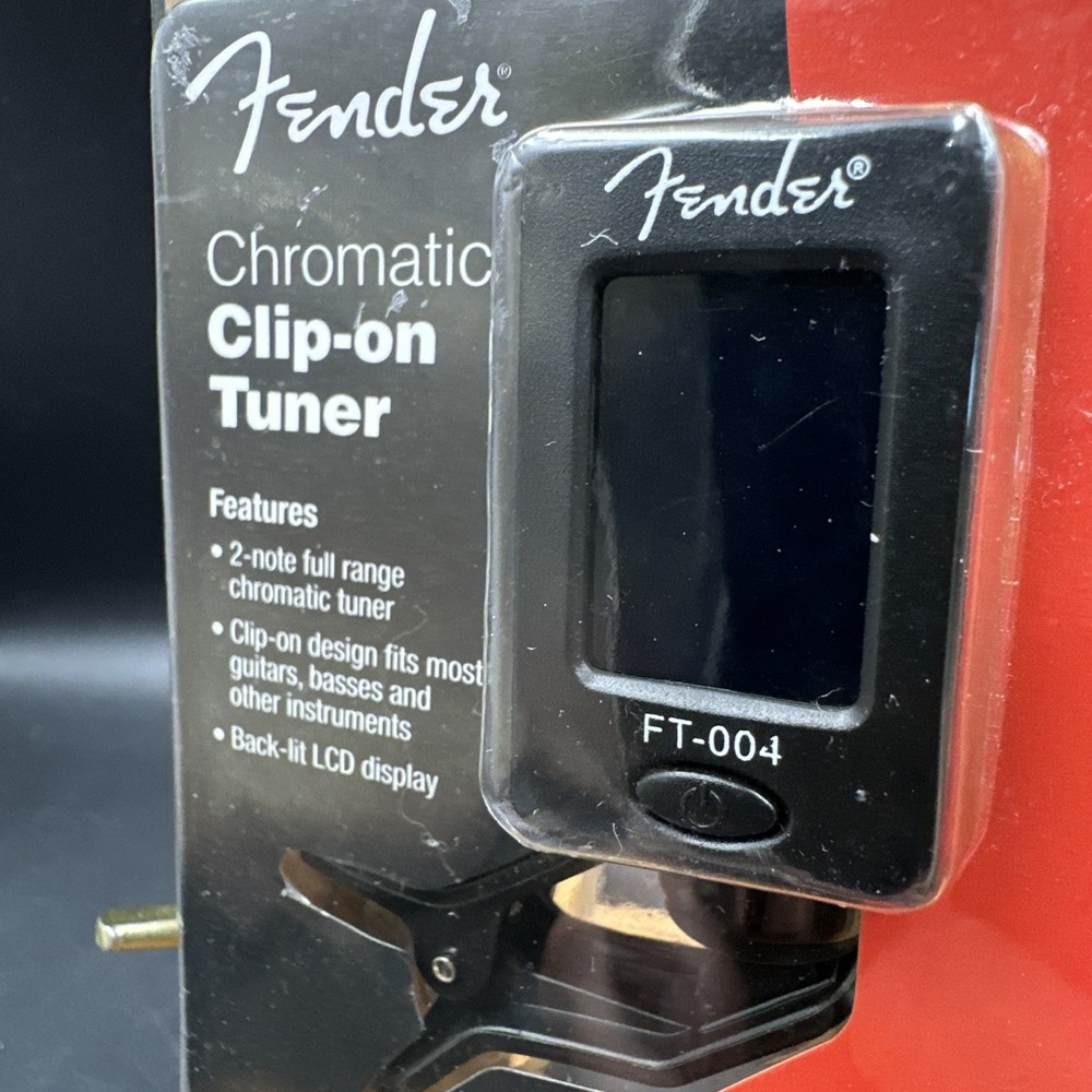 Fender FT-004 Clip-On Chromatic Guitar Tuner.
