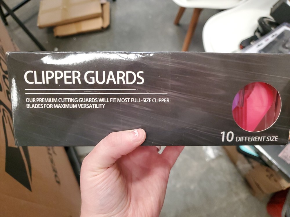 10 Piece Assorted Size Clipper Guard Set