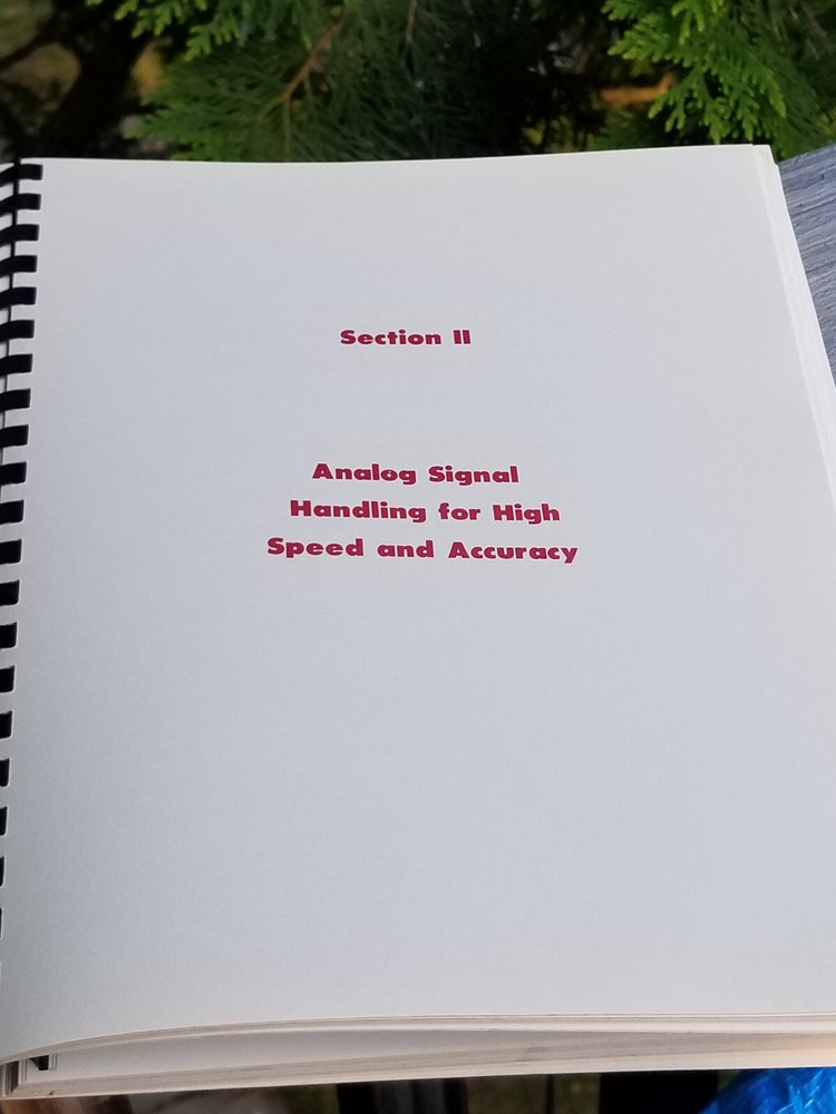 VINTAGE ELECTRONICS BOOK DATA AQUISITION SYSTEM ANALOG DEVICE INTEGRATED CIRCUIT